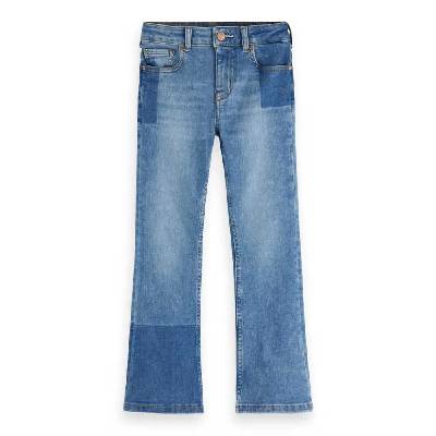 Дънки Scotch & soda The Charm Flared Fit jeans - Blue (Breakdance)