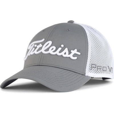 Titleist Tour Performance Mesh Cap Panske Charcoal/White/Black