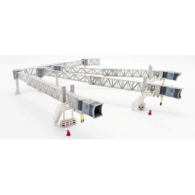 JC Wings Airport Passenger Bridge A380 Transparent 1:200