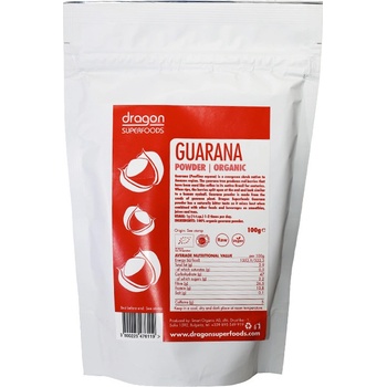 Dragon superfoods Prášek Guarana Bio Raw 100 g