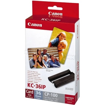 Canon Хартия Canon Color Ink/Paper set KC-36IP (Credit card size) 36 sheets (7739A001AH)