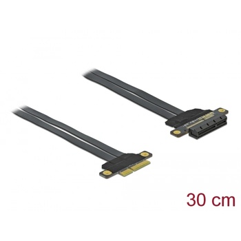 Delock Riser карта DeLock, PCI Express x4 към x4, 30 см (85768)