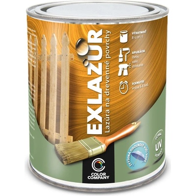 COLOR COMPANY EXLAZUR tenkovrstvá olejová lazúra 5L