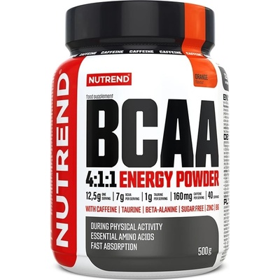Nutrend BCAA 4:1:1 Energy Powder 500 g