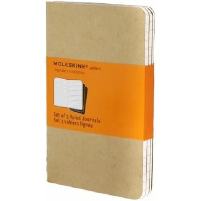 Moleskine Pocket lined notebook P size 3pcs. (7500091001)