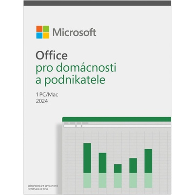 Microsoft Office 2024 pro domácnosti a podnikatele CZ krabicová verze EP2-06651 nová licence – Zboží Živě