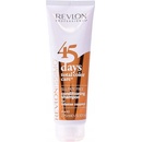 Revlon 45 days total color care Shampoo & Conditioner 2in1 a kondicionér pro intenzivní měděné odstíny 275 ml