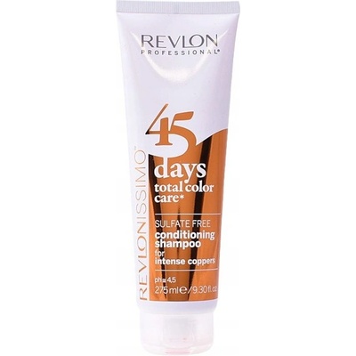 Revlon 45 days total color care Shampoo & Conditioner 2in1 a kondicionér pro intenzivní měděné odstíny 275 ml