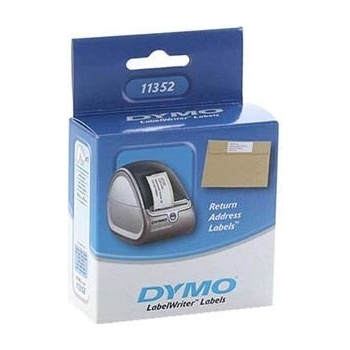 DYMO 11352, S0722520, 25мм x 54мм, бели хартиени етикети за обратен адрес (11352)