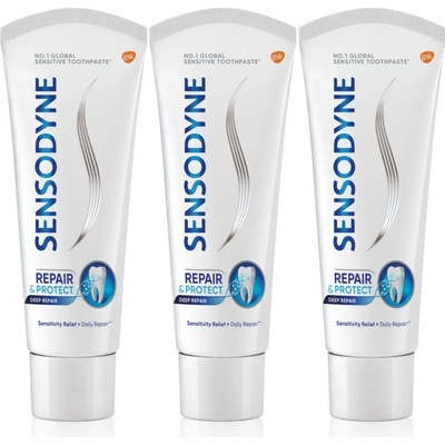 Sensodyne Repair & Protect паста за зъби за чувствителни зъби 3x75ml