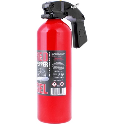 Red Pepper Obranný sprej 750 ml 8 m Gel červený