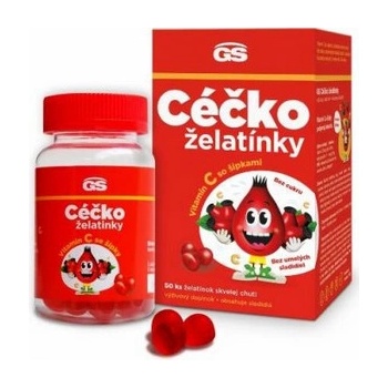 GS CÉČKO želatínky 50 ks
