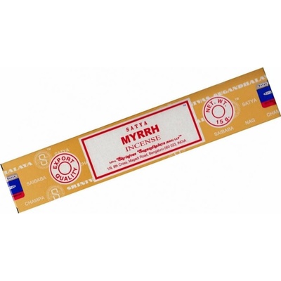 Satya Myrh vonné tyčinky 15 g