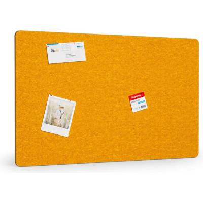 B2B Partner Akustický panel na stěnu 120 x 80 cm, kulaté rohy, oranžová