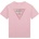 GUESS Розова тениска Oversize за момиче с рефлектиращо лого Guess