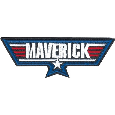 EA nášivka Maverick Movie Logo 10x3,5cm velcro