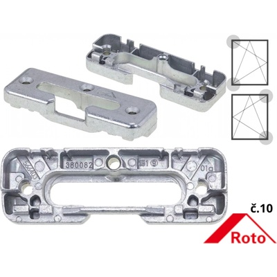 Roto Sklopný uzávěr standard NX 10 367200