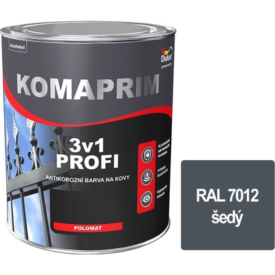 Dulux KOMAPRIM PROFI 3v1/10L Ral 7012 Šedá
