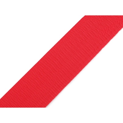 Prima-obchod Popruh polypropylenový šíře 40 mm tloušťka 1 mm, barva 30 červená