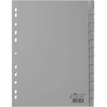 DURABLE Регистър DURABLE plastic A/4 януари-декември 12 част сив 641010 (641010)