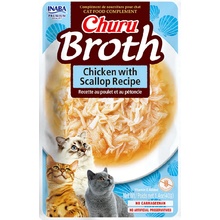 Inaba PS Ciao Broth cat Kura s hrebenatkou 12 ks 480 g