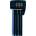 ABUS Сгъваем катинар Abus Bordo Lite 6055C Mini Combo Bike lock - Movistar Team - размер 60 cm (870-2363-0311)