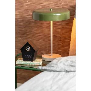 Karlsson будилник с кукувичка от MDF плоскост 13 x 15, 3 x 6, 8 cm (KA6124BK) Будилник