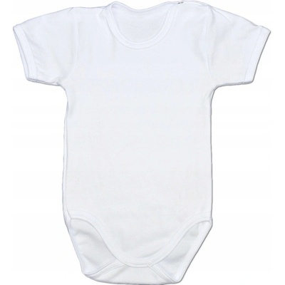 Kojenecké bílé body krátký rukáv – Hledejceny.cz