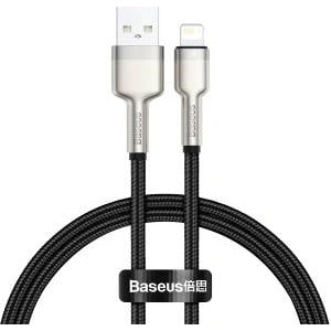 Baseus Cafule Series Metal Data USB-A / Lightning 2, 4A Kabel 0, 25 m - Schwarz