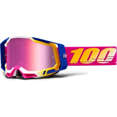 100% Racecraft 2 Mission zrcadlová skla