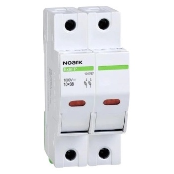 Odpojovač válcových pojistek NOARK EX9FP 2P 10x38 1000VDC 30A s indikací 101767