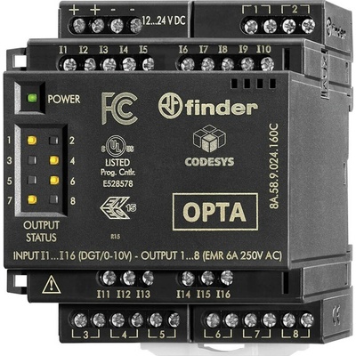 Finder 8A.88.9.024.160C OPTA Digitales SSR Erweiterungsmodul I/O modul