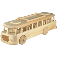 Ceeda Cavity přírodní dřevěný retro autobus