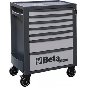 Beta Количка за инструменти beta, 7 чекмеджета, Сива (024004072)