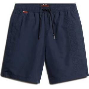 Superdry Бански гащета Superdry Premium Emb 17´´ swimming shorts - Blue (Nautical Navy)