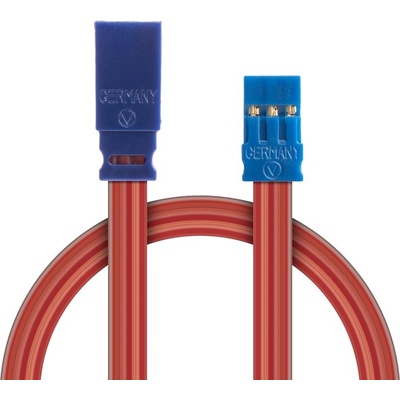 BLUE LINE SILIKON Prodlužovací kabel JR 0,25qmm plochý silikonkabel 1 ks 25 cm
