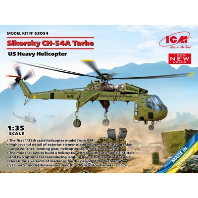 ICM Sikorsky CH 54A Tarhe US Heavy Helicopter predobjednávka 1:35