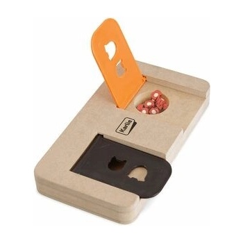 Karlie-Flamingo Interaktivní dřevěná hračka RIDDLE 22 x 12 cm