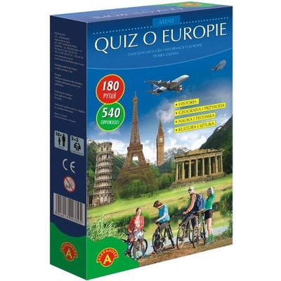 Alexander Toys Александър Мини викторина за Европа Настолна игра (0445)