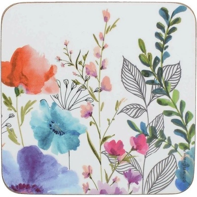 Creative Tops Sada podložek pod skleničky 10.5 cm Meadow Floral 4 ks
