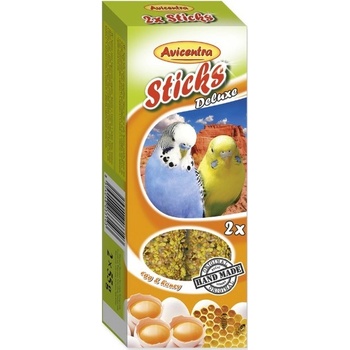 Avicentra Sticks tyčinky vaječné medové pro andulky 110 g