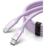 ORICO CDX 100W 5A Power Delivery USB-C - USB-C кабел 1m - лилав (6942227138606)