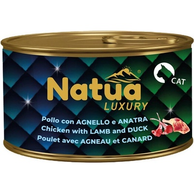 Natua Cat Adult Luxury Kuracie jahňa a kačka 85 g