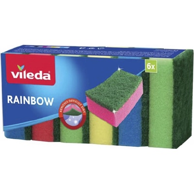 VILEDA Rainbow houbička 173141 6 ks – Zbozi.Blesk.cz