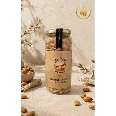 Golden Leaf Mandle Valencia Lanýž 440 g