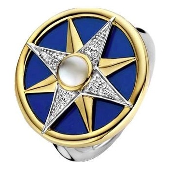 Ti Sento Сребърен дамски пръстен със седеф Ti Sento 12303BL (12303BL)