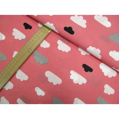 KOLEKCE 39 - 4 dezény, ŠÍŘE 140CM Látky: 3. Mráčky