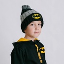 EplusM chlapčenská čiapka s brmbolcom Batman čierna
