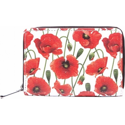Peňaženka Poppy Style krémová