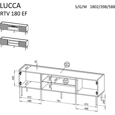 Cama Lucca 5903815011320